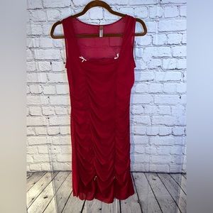 Donna Foren. New Ladies lingerie. Color maroon. Size Large.